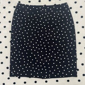 Halogen Polka Dot Pencil Skirt Size 4